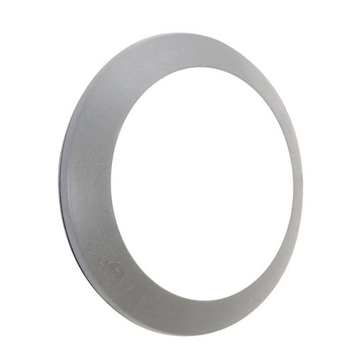 [FUM1B2000000LYP27] Hublot en résine gris Berta et plastique opale étanche IP66