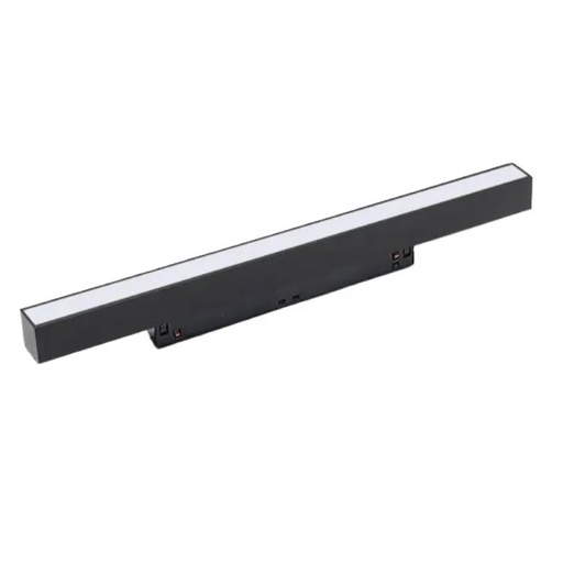 [SLX801019] Profilé LED 10W sur Rail Magnétique en aluminium noir Lumière blanche Naturelle