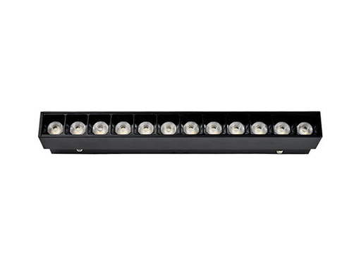 [SLX801021] Spot Lumineux LED 12W pour rail encastre Lumière blanche naturelle
