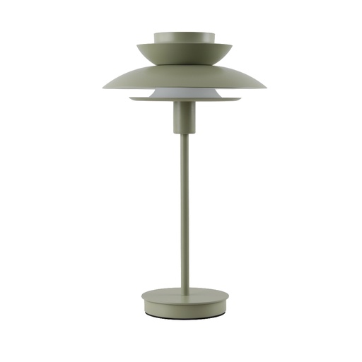 [SLX605023] Lampe a poser Astrée en métal vert mat multi-abat-jour Ø31