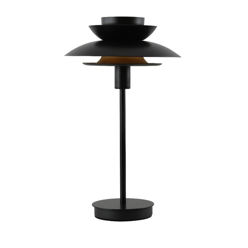 [SLX605024] Lampe a poser Astrée en métal noir dorée multi-abat-jour Ø31