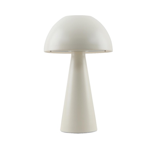 [SLX605036] Lampe à poser champignon Nocéa en métal beige