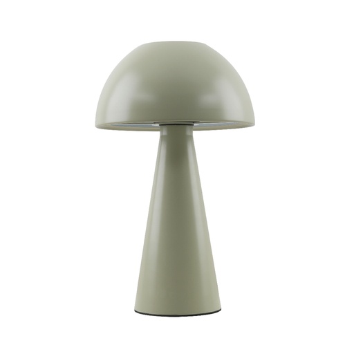 [SLX605039] Lampe à poser champignon Nocéa en métal vert mat