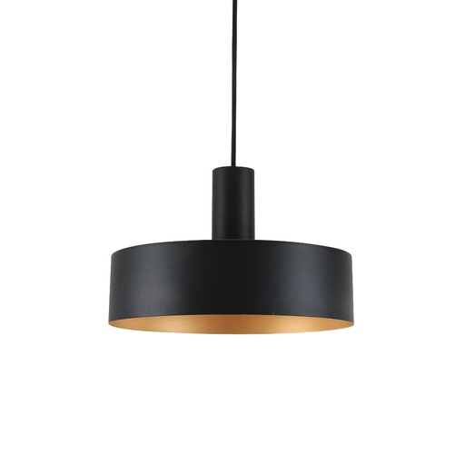 [SLX605047] Suspension Torino en métal noir dorée