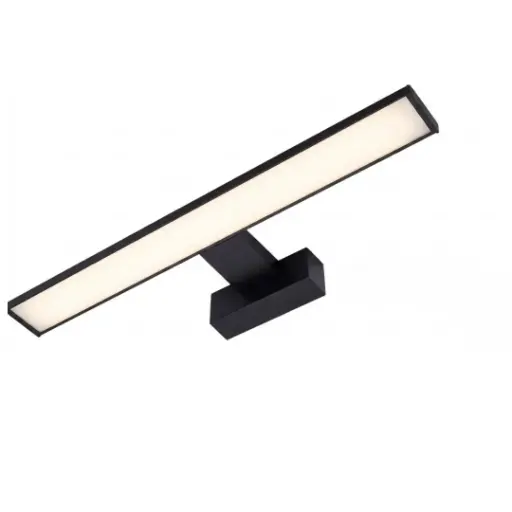 [SLX302020B] Applique LED 8W en aluminium noir Lumière naturelle étanche IP44 