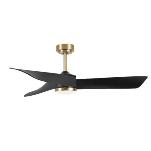 [SLX604019] Ventilateur Venezia LED 16W ventilateur en métal laiton avec éclairage et télécommande  