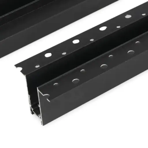 [SLX802018] Système de Rail encastré 48V 3 Phases 1M intérieur noir