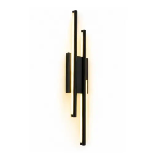 [SLX607136B] Applique Murale bande LED 2 Lumière ,noir tricolore avec fonction mémoire