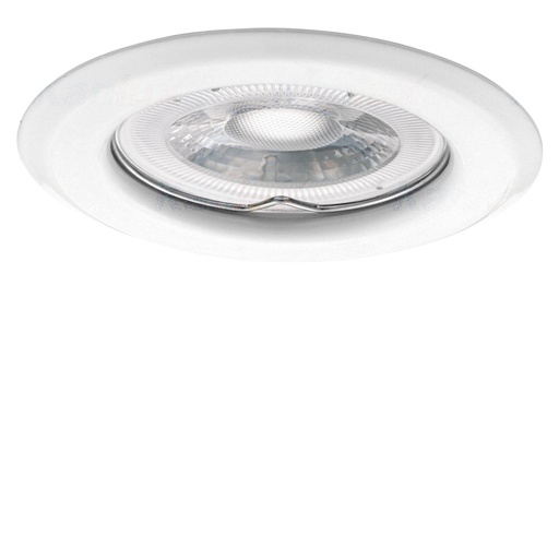 [KAN303] Spot encastré Argus en métal blanc Ø8,2