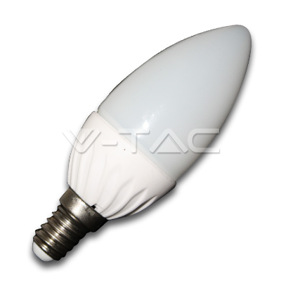 [VTA4216] Ampoule LED Flamme E14 4W Lumière Jaune