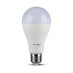 [VTA164] Ampoule LED A65 E27 17W Plastique Lumière blanche Froide