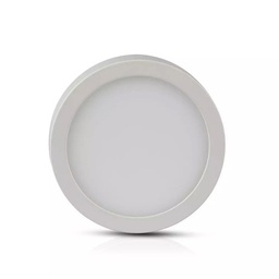[VTA4916] Panneau LED Surface 18W Rond Lumière Jaune Ø19
