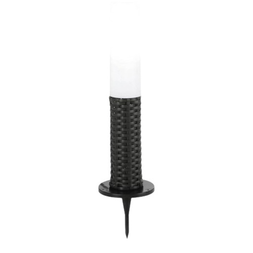 [GLO31691] Borne de jardin Jerez en rotin marron et plastique étanche