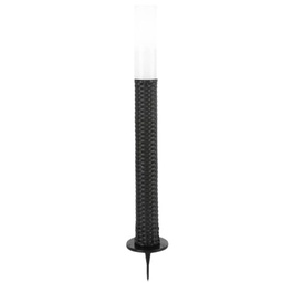 [GLO31692] JEREZ H75 - Borne de jardin en rotin marron et plastique étanche IP44