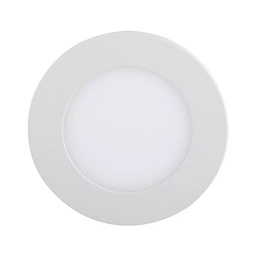 [VTA4858] Panneau LED 12W Rond Lumière Blanche Naturelle Ø17