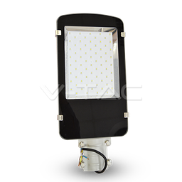 [VTA5476] Lampadaire LED 50W en aluminium gris étanche IP65 Lumière Blanche Froide