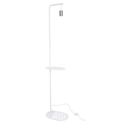 [COR734969] OPENWORK - Lampadaire articulé en métal blanc