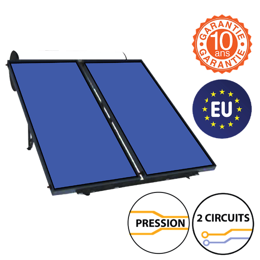 [3402300] Chauffe-eau Thermosol + 2 circuits 300L+ 2 panneaux 2000