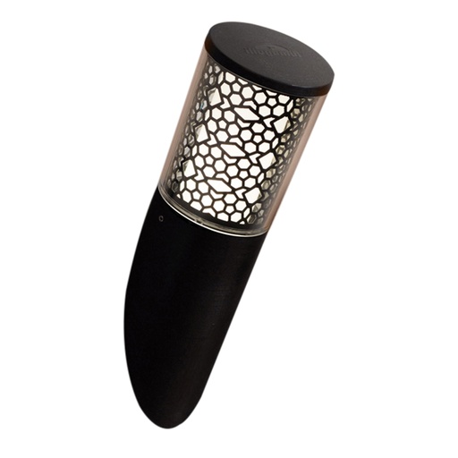 [FUMDR3571000AXU1K] Applique murale Carlo-Deco FS en résine noir antichoc étanche IP55