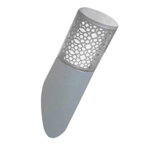 [FUMDR3571000LXU1K] Applique murale Carlo-Deco FS en résine gris antichoc étanche IP55