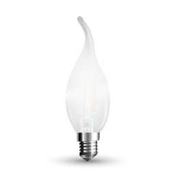 [VTA7177] Ampoule LED Filament flamme E14 4W Lumière Jaune