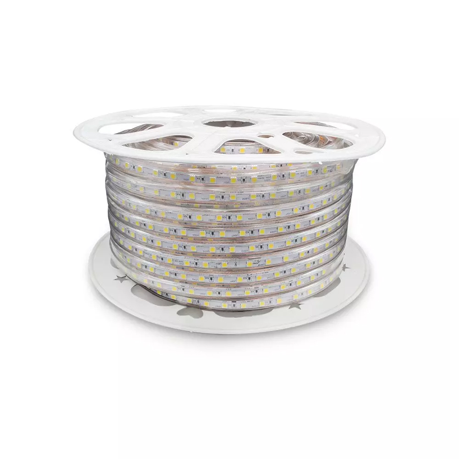 Ruban LED 220v 8.5W/m Lumière Blanche Froide étanche IP66