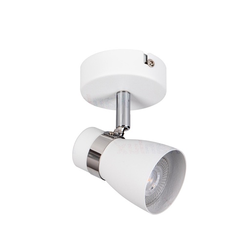 [KAN28760] Spot / Applique Enali en acier blanc