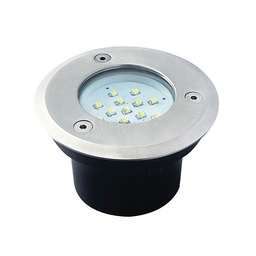 [KAN22050] GORDO LED14 - Encastré sol GU10 rond en acier inoxydable étanche IP66 Ø10