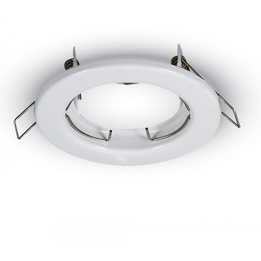 [VTA3584] Spot encastré GU10 Rond Blanc Ø8 
