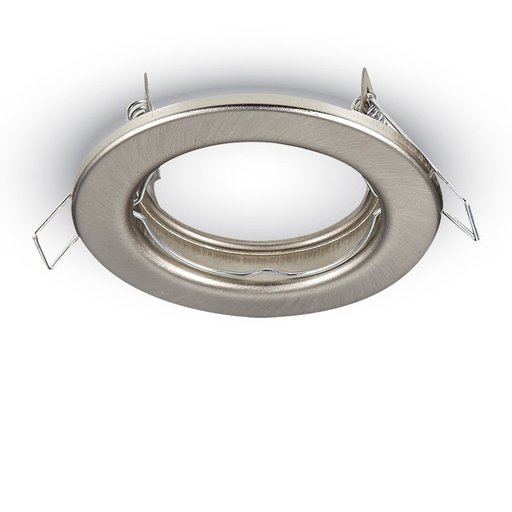 [VTA3585] Spot encastré GU10 Rond Nickel satiné Ø8 